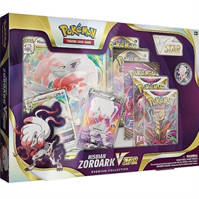 Pokemon VSTAR Premium Collection Box - Hisuian Zoroark - Pokemon kort